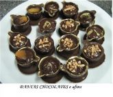 Xícaras de Chocolate Recheada